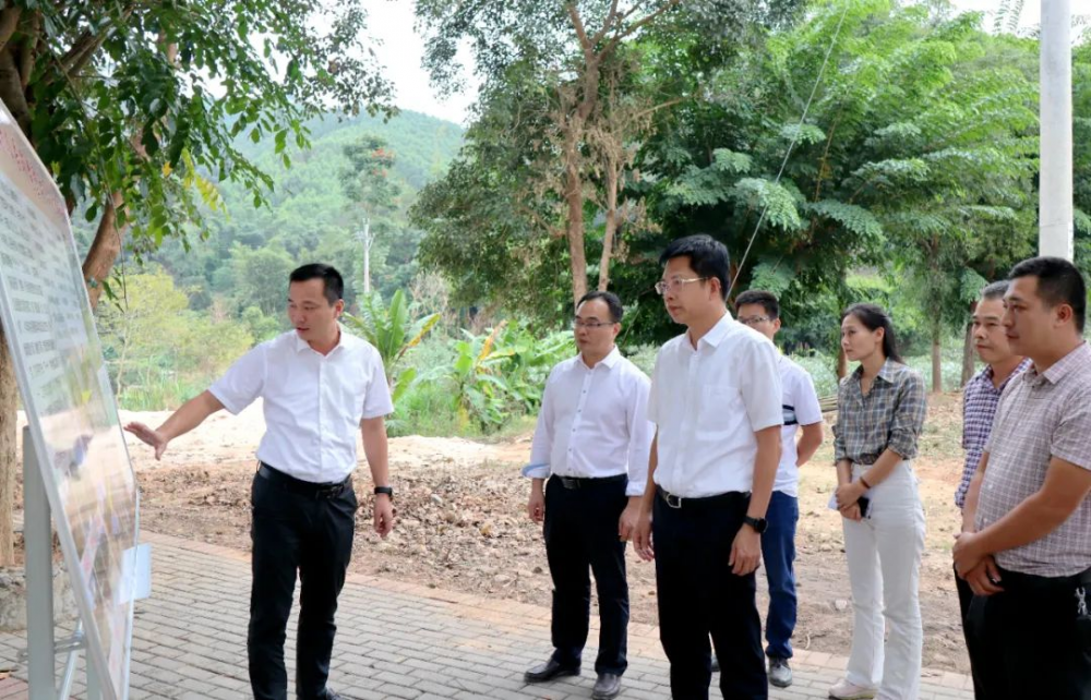 1 云霄县委书记到和平乡调研，宣传贯彻党的二十大精神.png